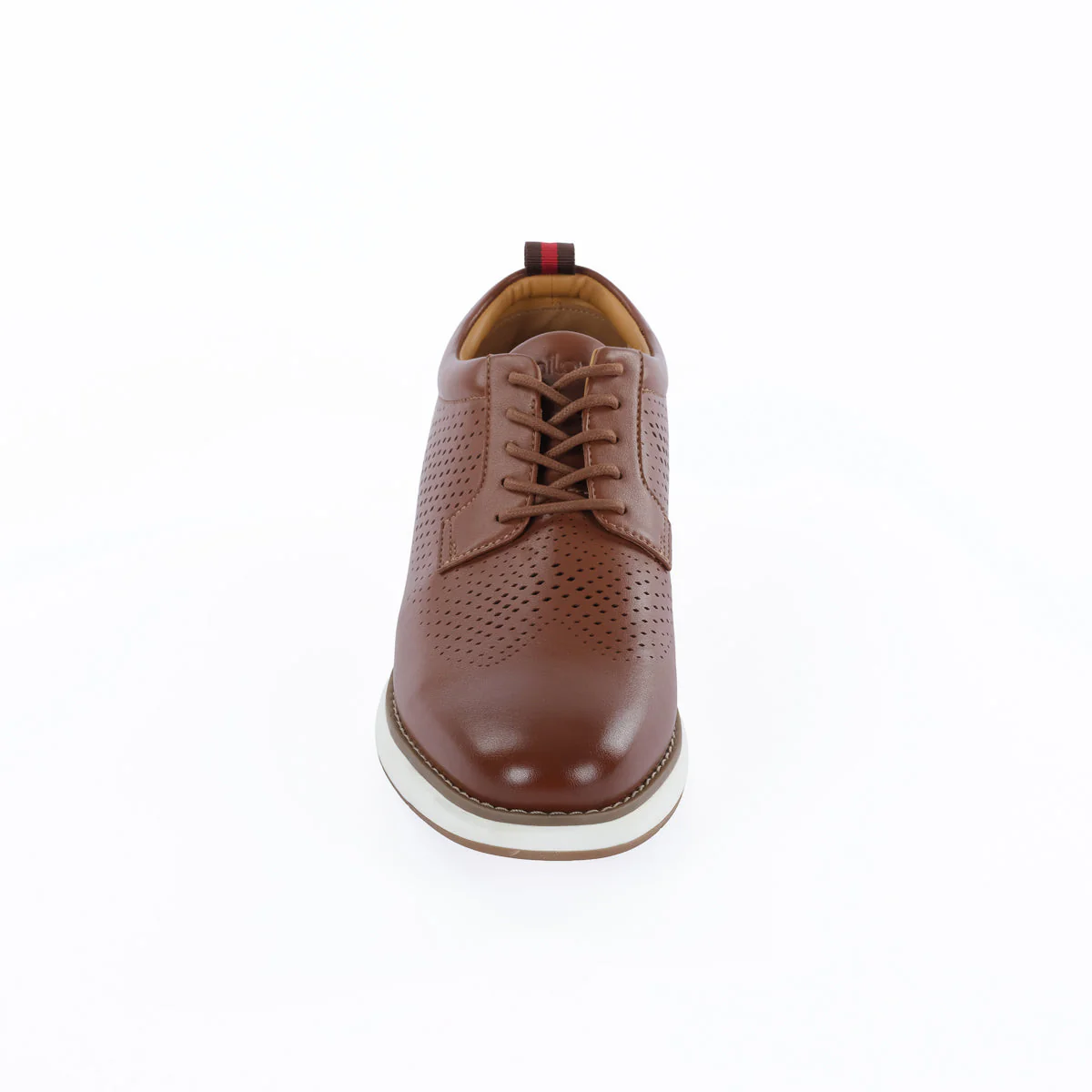 BERNARDI MENS LACEUP CASUAL SHOES-TAN - Image 3