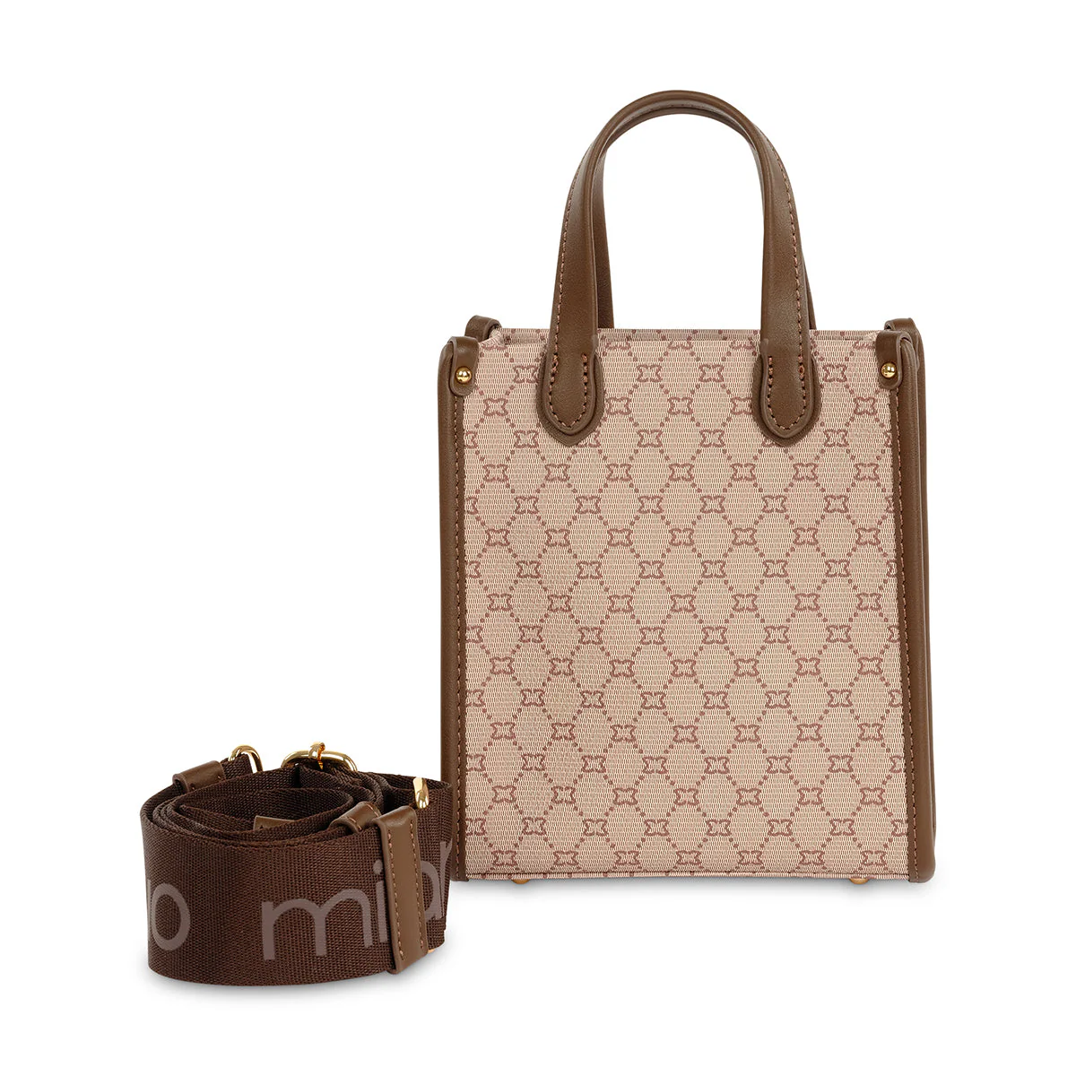 CATELYN HOBO BAG- Brown - Image 3