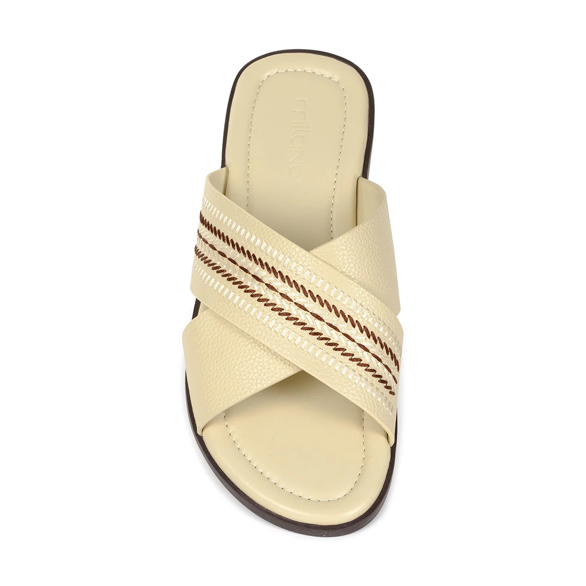 CONRIQUE MENS SANDALS-IVORY - Image 4