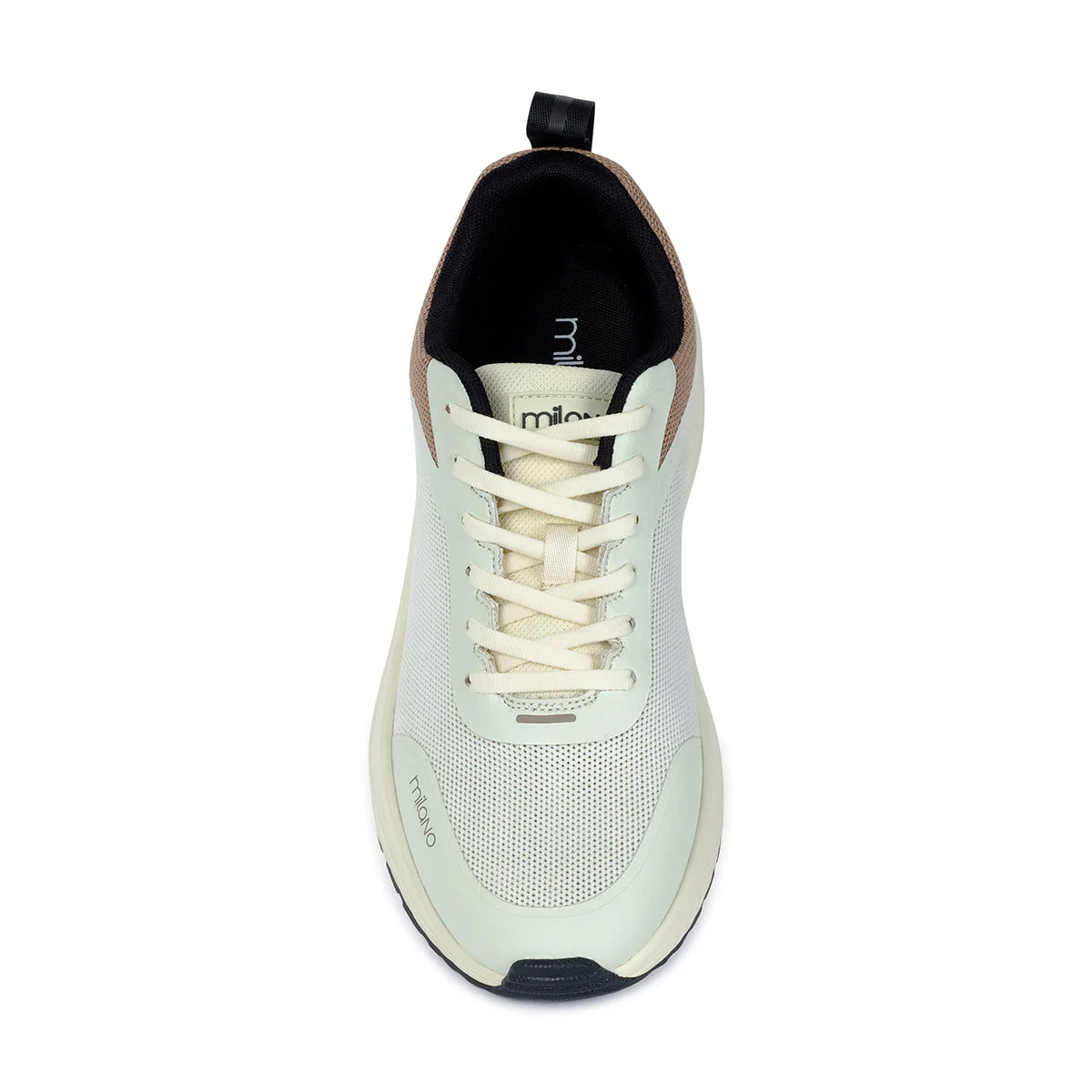 LENNOX MENS LACEUP TRAINERS-BEIGE - Image 4