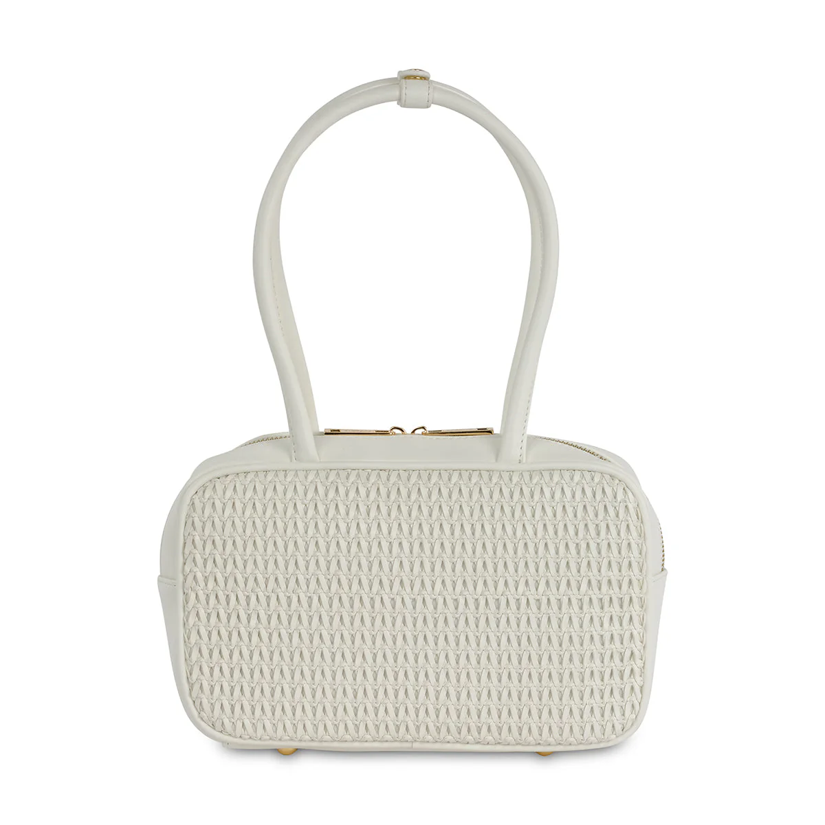 LYSA MINI TOTE- Ivory - Image 3