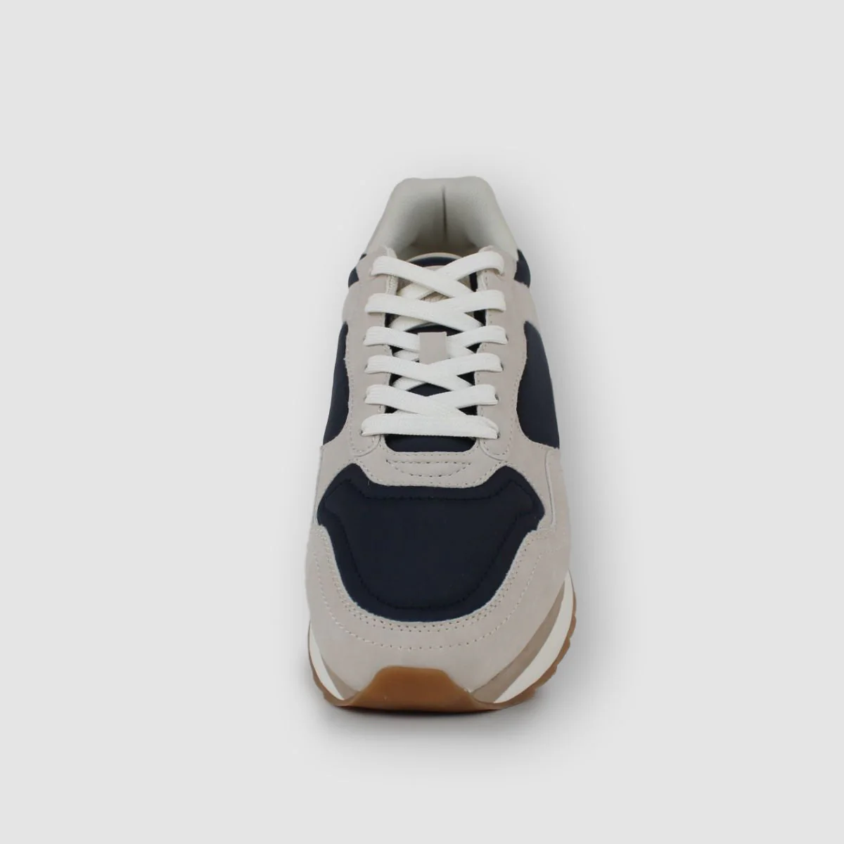 SAMAT UNISEX SUSTAINABLE LACEUP SNEAKERS-BEIGE - Image 4