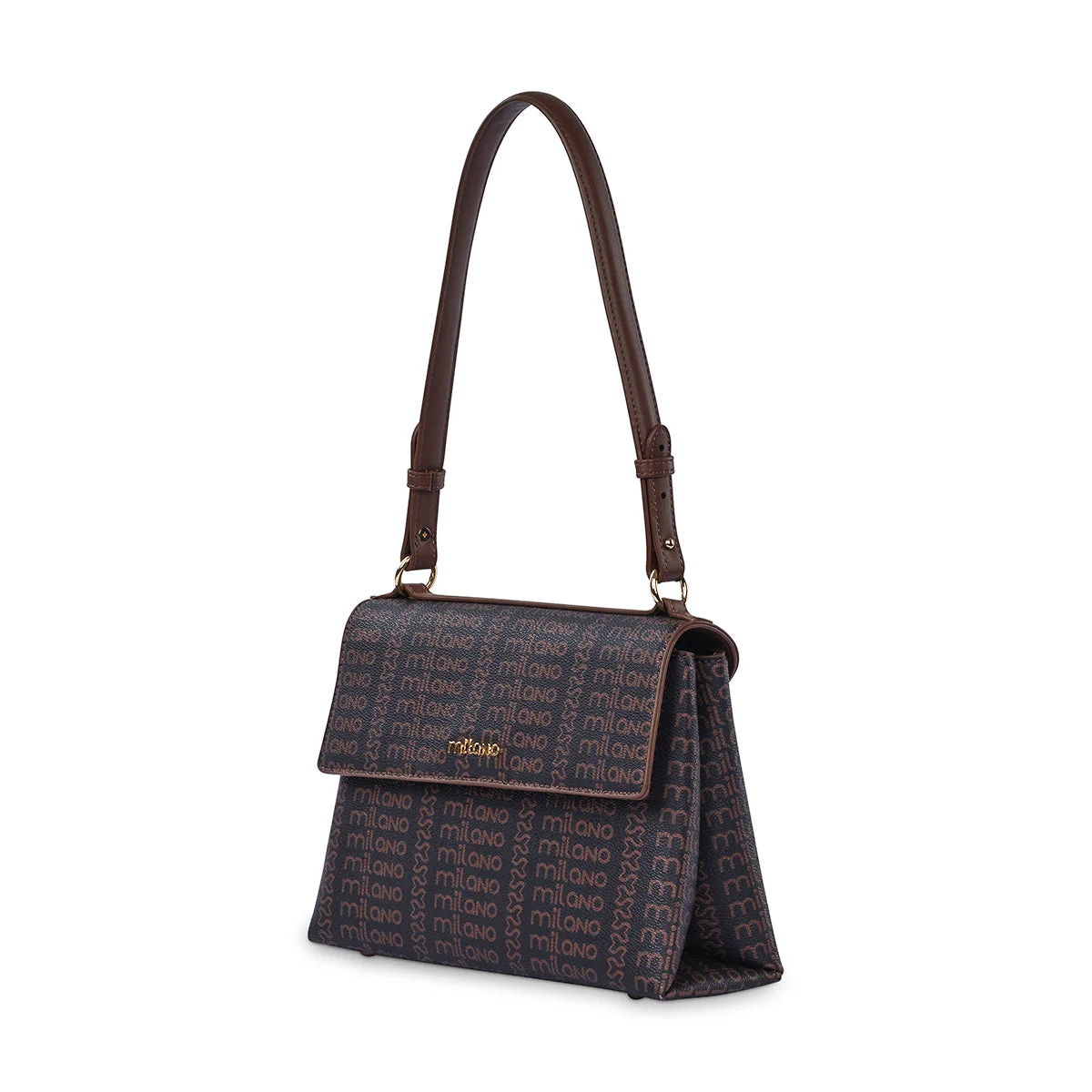 SEIMONE SHOULDER - Brown - Image 3