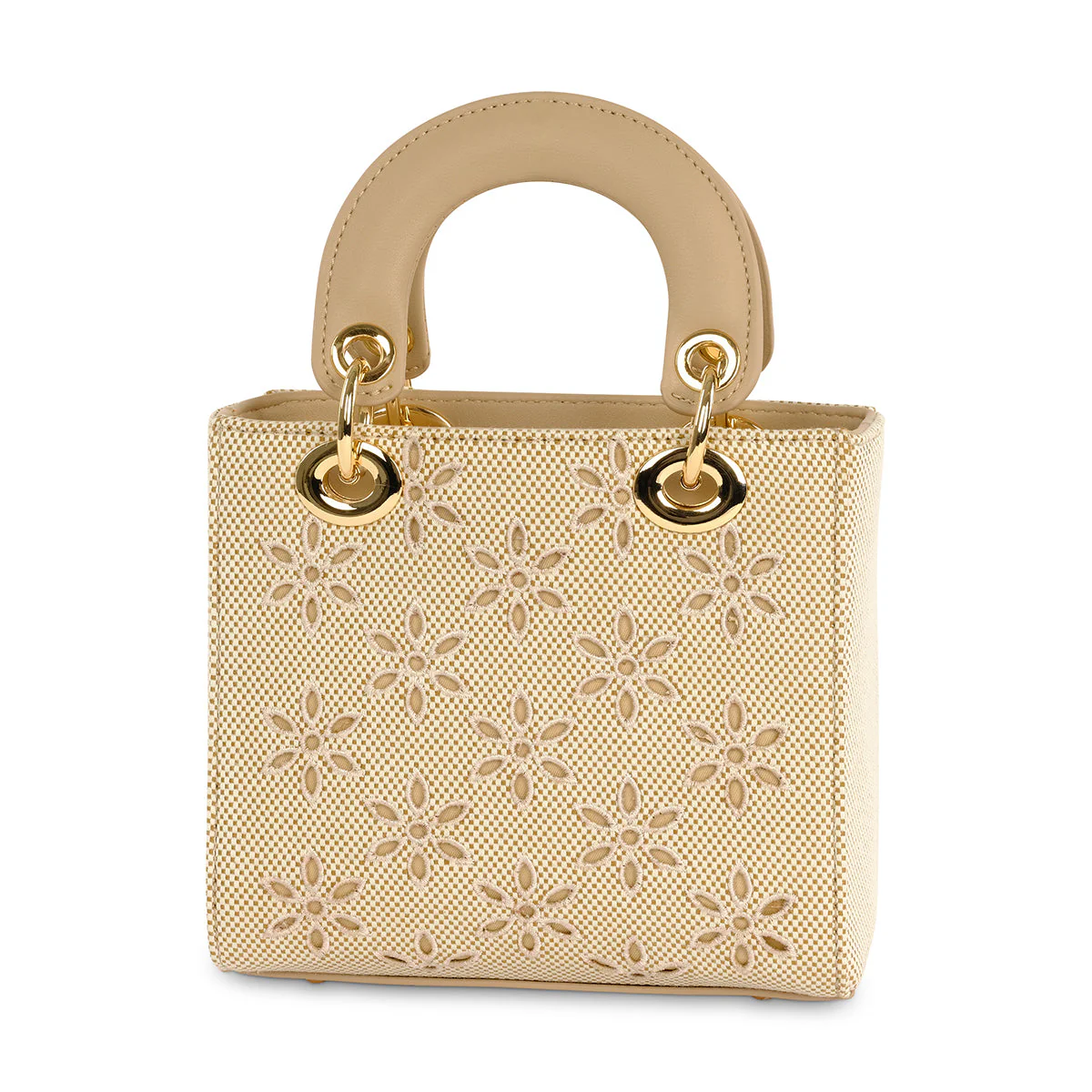 UNELLA MINI TOTE- Beige - Image 3